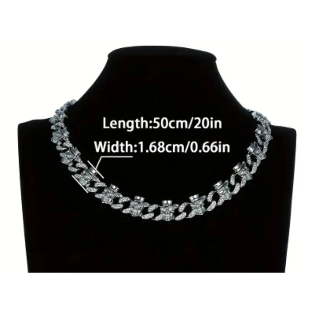 Women's Unbranded Silver Skull Chain Necklace One Size